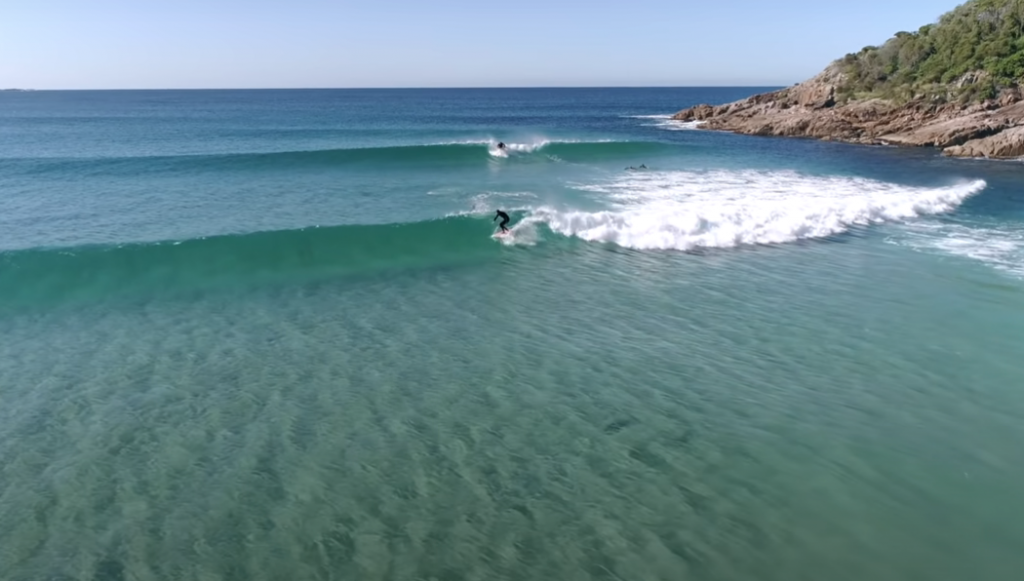 Piscina de ondas natural na Austrália