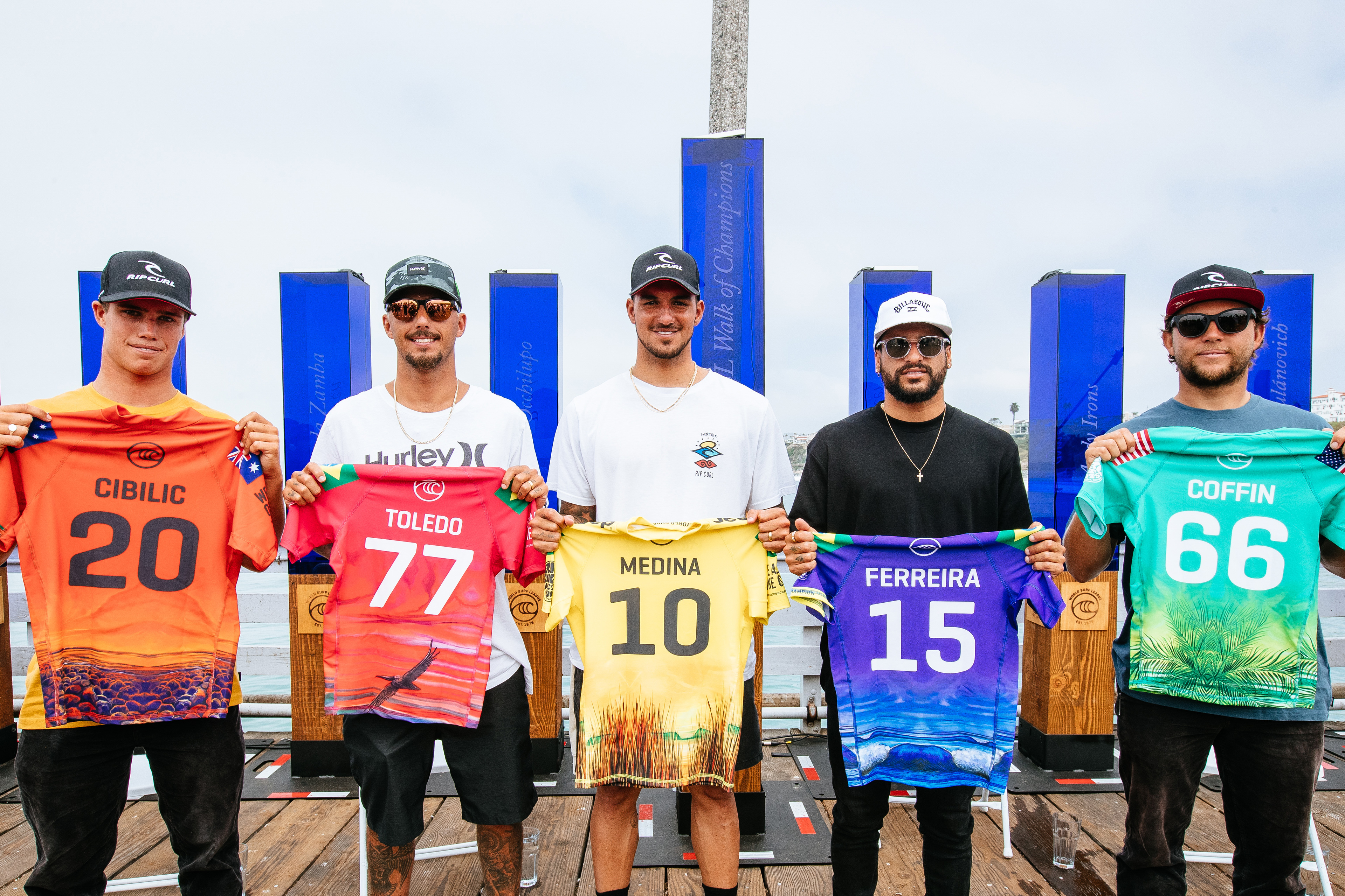 Final lotérica em Trestles reúne os cinco melhores surfistas da temporada.