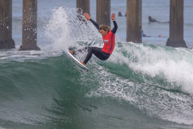 Coco Ho, US Open of Surfing 2021, Huntington Beach, Califórnia (EUA). Foto: WSL / Morris.