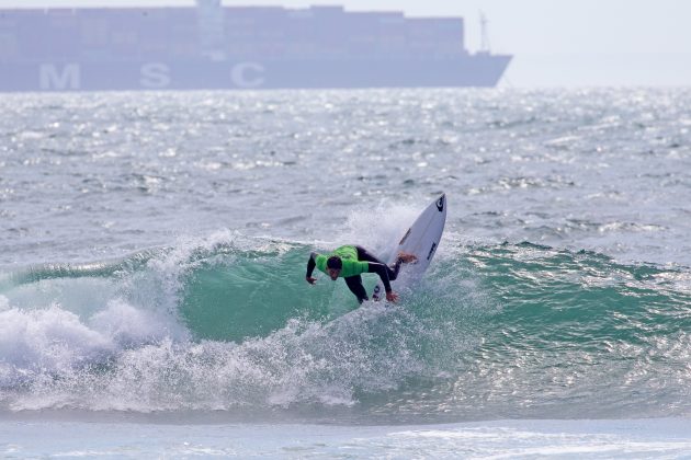 Ezekiel Lau, US Open of Surfing 2021, Huntington Beach, Califórnia (EUA). Foto: WSL / Morris.