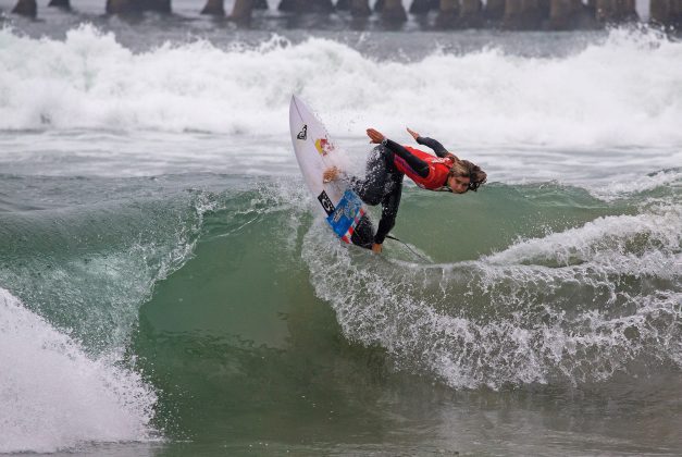 Caroline Marks, US Open of Surfing 2021, Huntington Beach, Califórnia (EUA). Foto: WSL / Morris.