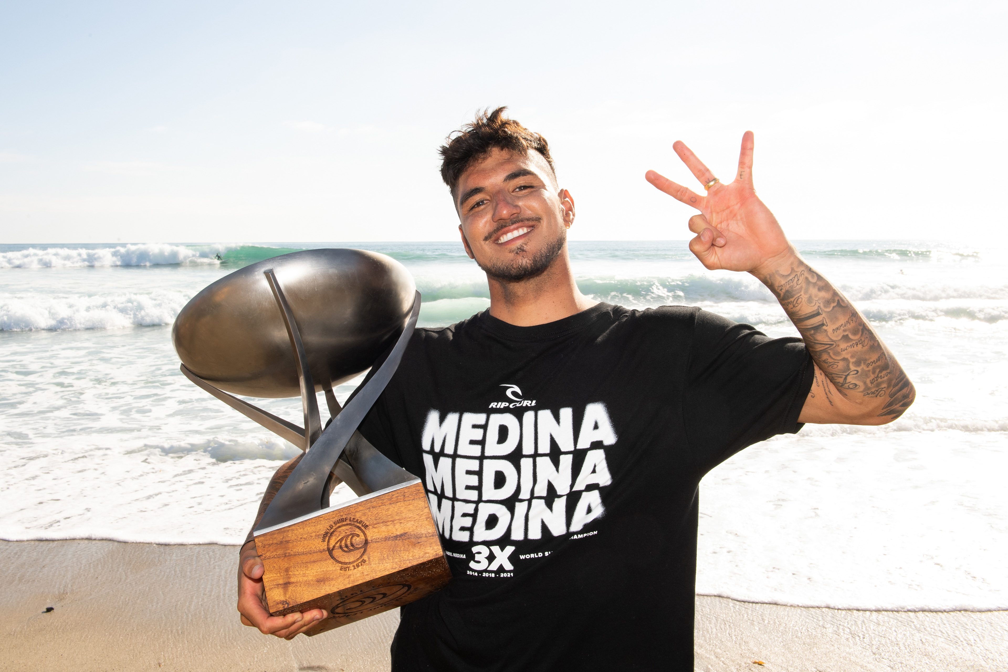 Gabriel Medina está fora das duas etapas que abrem o WSL Championship Tour  2022 no Havaí - WSL - Latin America