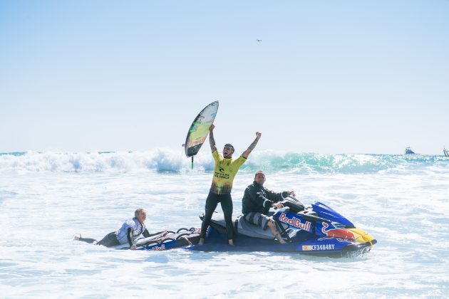 Gabriel Medina, Segundo a WSL, Gabriel Medina e todos os demais brasileiros do CT estão vacinados. Foto: WSL / Pat Nolan.