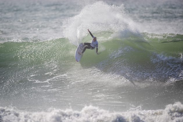Dylan Moffat, Pro Ericeira, Ribeira D'Ilhas, Portugal. Foto: WSL / Poullenot.
