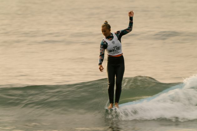 Haley Otto, Malibu Classic 2021, Califórnia (EUA). Foto: WSL / Thomas Lodin.