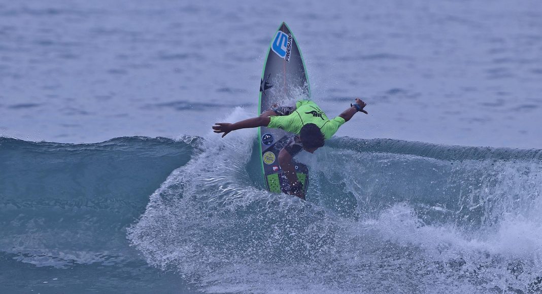 Kalani Robles, Hang Loose Surf Attack 2021, Praia de Camburi, São Sebastião (SP). Foto: Munir El Hage.