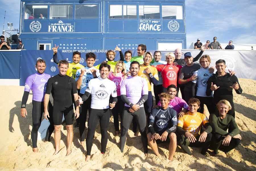 Jeremy Flores com todos os atletas que participaram da Expression Session