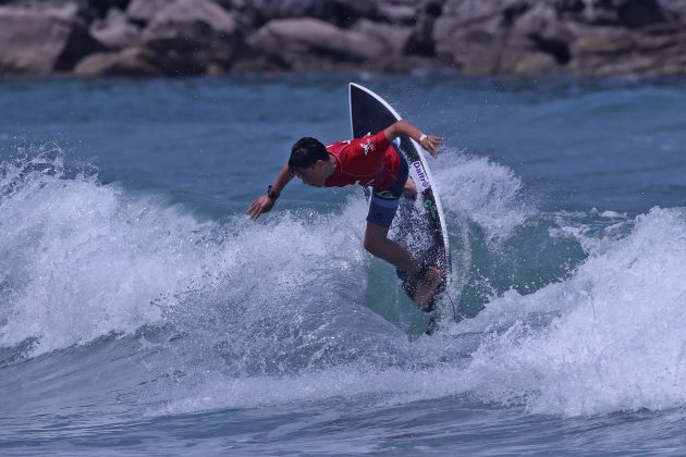 Rickson Falcão, Hang Loose Surf Attack 2021, Praia de Camburi, São Sebastião (SP). Foto: Munir El Hage.