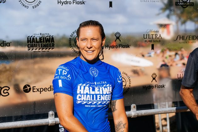 Sarah Baum, Haleiwa Challenger 2021, North Shore, Oahu, Havaí. Foto: WSL / Brent Bielmann.