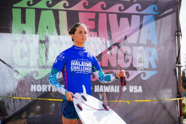 Leticia Canales Bilbao, Haleiwa Challenger 2021, North Shore, Oahu, Havaí. Foto: WSL / Heff.