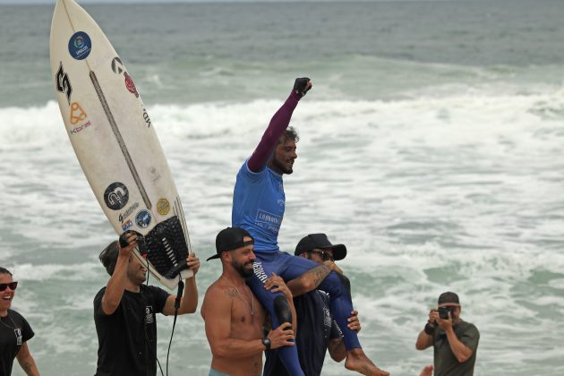 Fidel Teixeira, Surf Adaptado, Billabong apresenta LayBack Pro 2021, Praia Mole, Florianópolis (SC). Foto: Douglas Cominski.