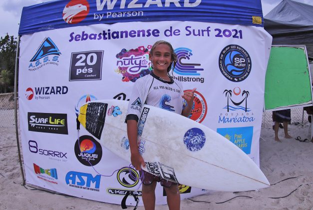 Lukas Camargo, Sebastianense de Surf 2021, Maresias, São Sebastião (SP). Foto: Munir El Hage.