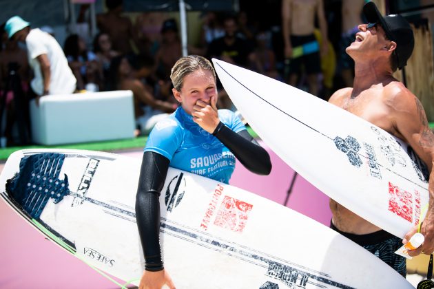 Isabelle Nalu, Saquarema Surf Festival 2021, Praia de Itaúna (RJ). Foto: Thiago Diz.