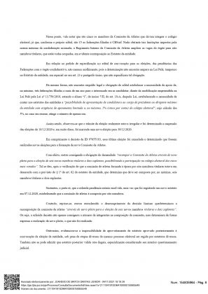 Sentença, 5º Vara Civil e Comercial de Salvador (BA). Foto: Reprodução.
