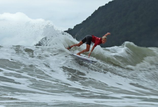 Anuar Chiah, Hang Loose Surf Attack 2021, Praia do Tombo, Guarujá (SP). Foto: Munir El Hage.