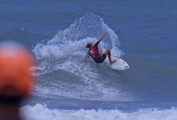 Anuar Chiah, Hang Loose Surf Attack 2021, Praia do Tombo, Guarujá (SP). Foto: Munir El Hage.