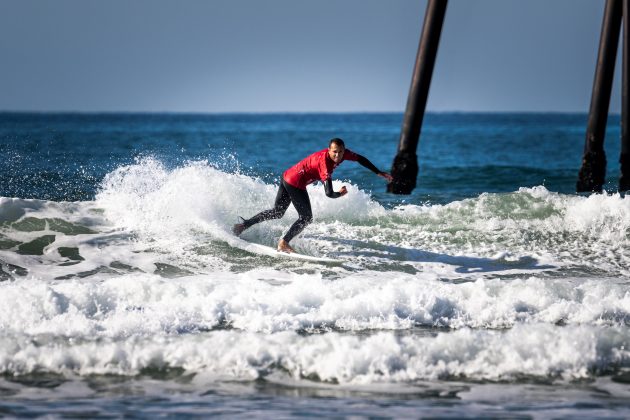 Mike Richard, ISA World Para Surfing Championship 2021, Prismo, Califórnia (EUA). Foto: ISA / Sean Evans.