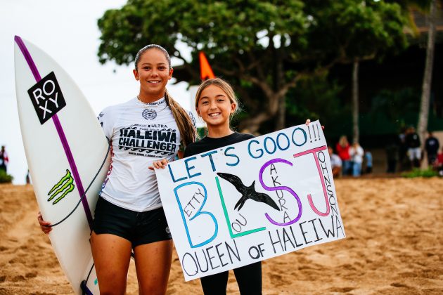 Bettylou Sakura, Haleiwa Challenger 2021, North Shore, Oahu, Havaí. Foto: WSL / Brent Bielmann.
