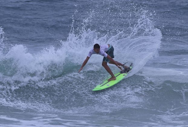 Gabriel Eustáquio, Hang Loose Surf Attack 2021, Praia do Tombo, Guarujá (SP). Foto: Munir El Hage.
