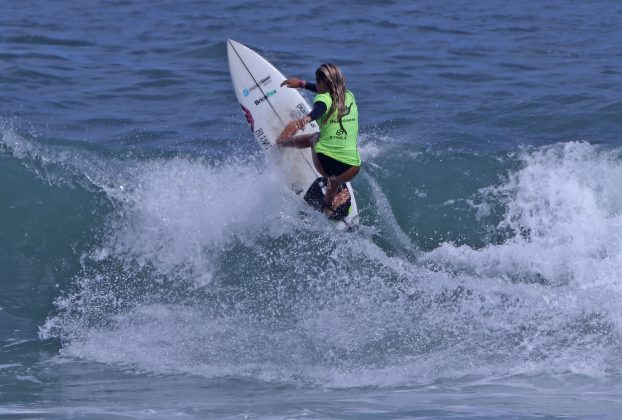 Luana Reis, Hang Loose Surf Attack 2021, Praia do Tombo, Guarujá (SP). Foto: Munir El Hage.