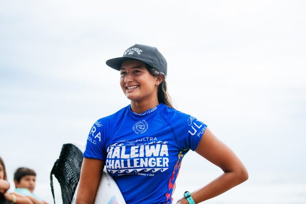 Luana Silva, Haleiwa Challenger 2021, North Shore, Oahu, Havaí. Foto: WSL / Heff.