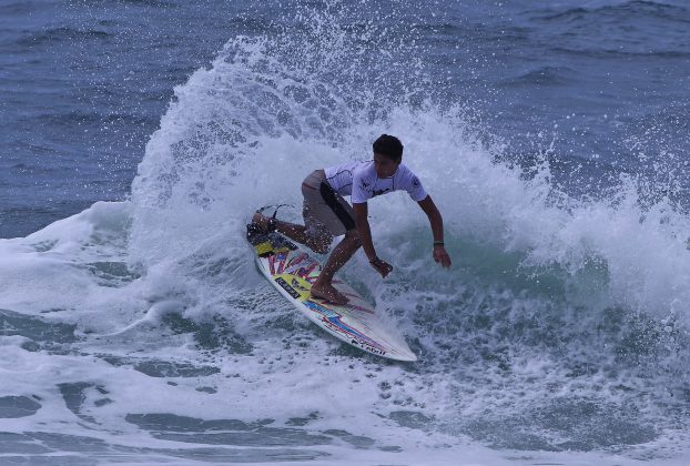 Ryan Fadul, Hang Loose Surf Attack 2021, Praia do Tombo, Guarujá (SP). Foto: Munir El Hage.