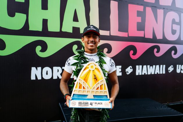 Samuel Pupo, Haleiwa Challenger 2021, North Shore, Oahu, Havaí. Foto: WSL / Brent Bielmann.