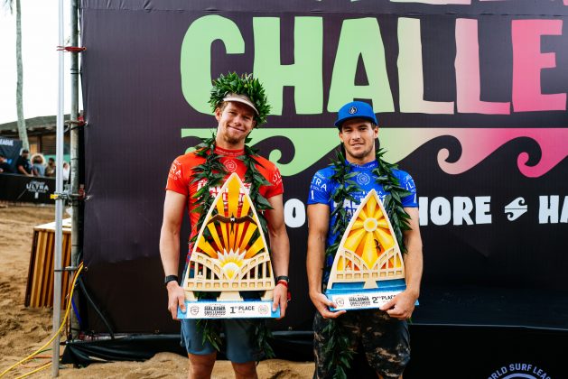 John John Florence e Jack Robinson, Haleiwa Challenger 2021, North Shore, Oahu, Havaí. Foto: WSL / Brent Bielmann.