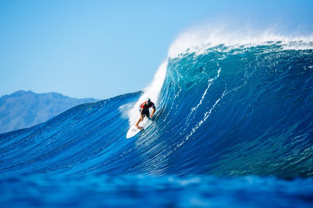 Italo Ferreira, Billabong Pro Pipeline 2022, North Shore de Oahu, Havaí	. Foto: WSL / Brent Bielmann.