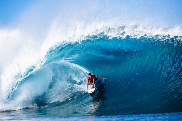 Morgan Cibilic, Billabong Pro Pipeline 2022, North Shore de Oahu, Havaí	. Foto: WSL / Brent Bielmann.