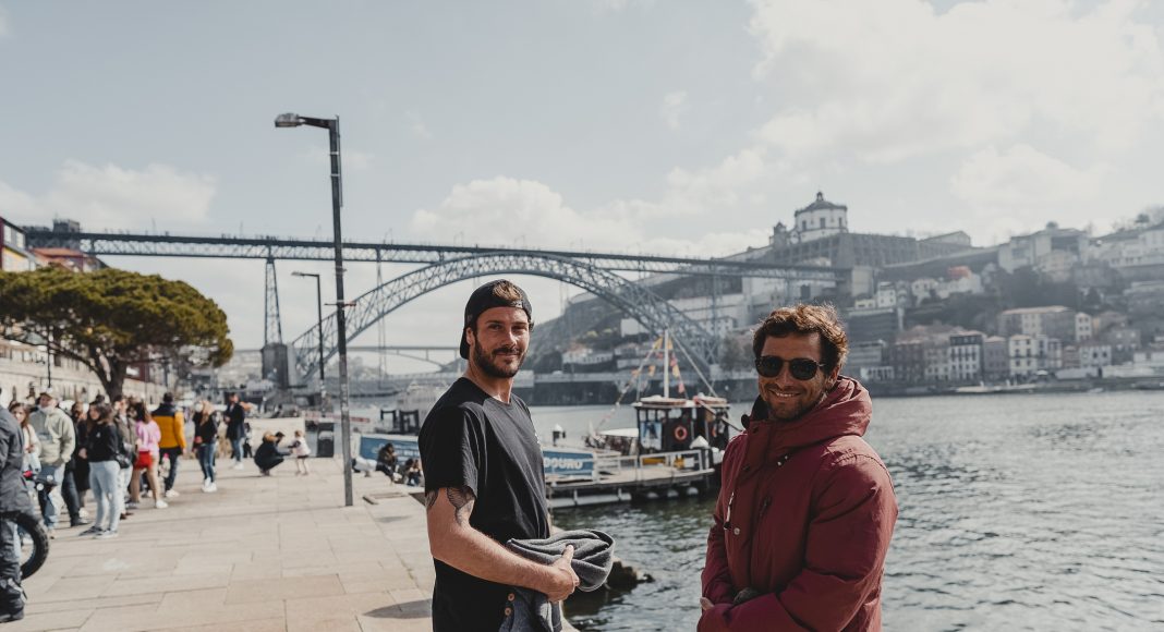 Bruno Santos e Pedro Boonman, Porto, Portugal. Foto: Helio Antonio.