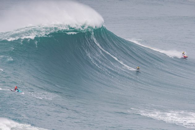 Jamie Mitchell, Nazaré Tow Surfing Challenge 2022, Nazaré, Portugal. Foto: WSL / Masurel.