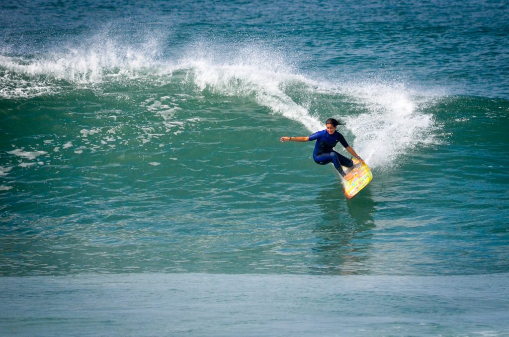 Chloé Calmon luta pelo topo do ranking.