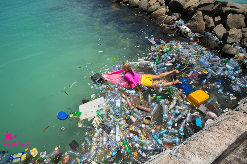 Alison Teal, Ilha do Lixo, Maldivas.