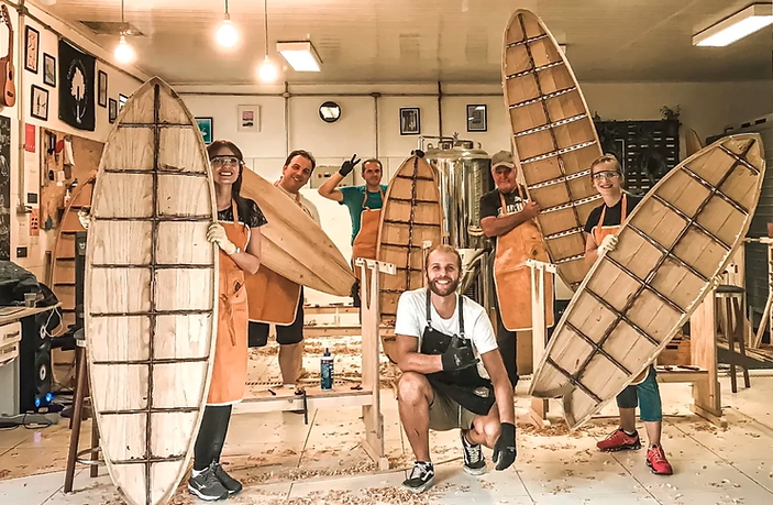 Caracolí Wooden Surf Company
