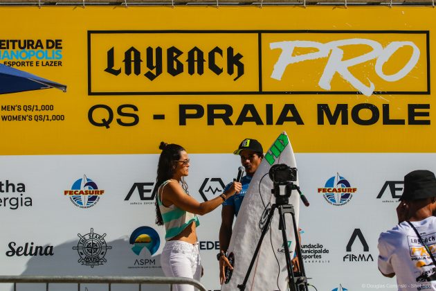 Marcos Correa, LayBack Pro 2022, Praia Mole, Florianópolis (SC). Foto: Douglas Cominski.