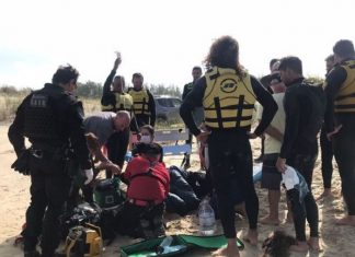Surfistas são resgatados