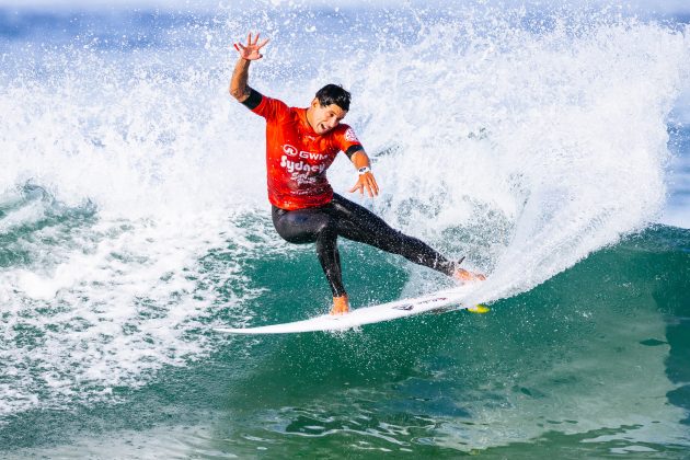 Alex Ribeiro, Sydney Surf Pro 2022, Manly Beach, New South Wales, Austrália. Foto: WSL / Dunbar.