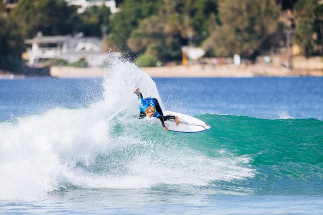 Brodi Sale, Sydney Surf Pro 2022, Manly Beach, New South Wales, Austrália. Foto: WSL / Dunbar.
