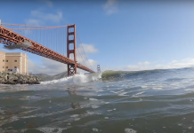 Surfe na Golden Gate