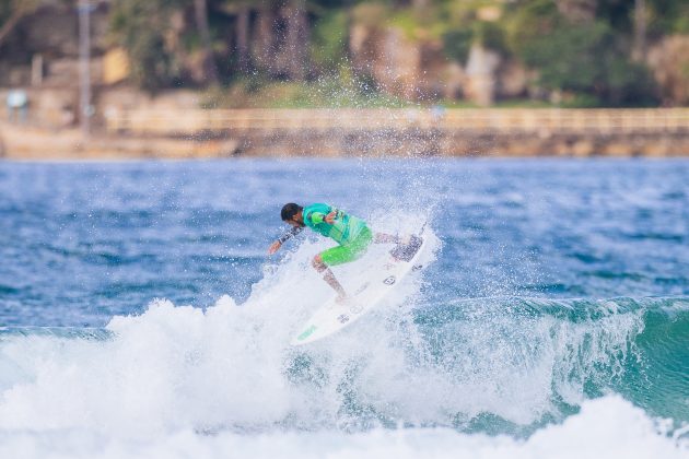 Edgard Groggia, Sydney Surf Pro 2022, Manly Beach, New South Wales, Austrália. Foto: WSL / Dunbar.