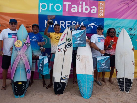 Finalistas Kahuna, Maresia Pro Taíba 2022, praia da Taíba (CE). Foto: Divulgação.
