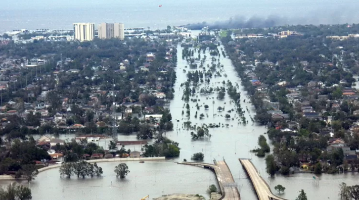 Furacão Katrina atingiu New Orleans em 2005.