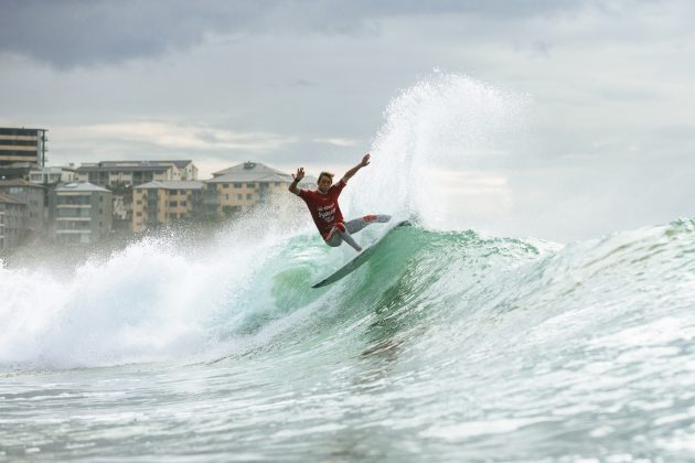 Jett Schilling, Sydney Surf Pro 2022, Manly Beach, New South Wales, Austrália. Foto: WSL / Dunbar.