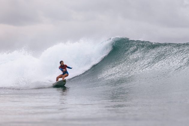Keala Tomoda-Bannert, Sydney Surf Pro 2022, Manly Beach, New South Wales, Austrália. Foto: WSL / Dunbar.