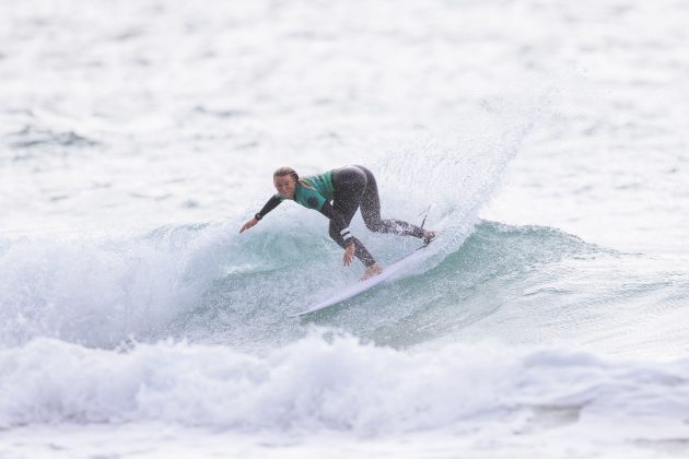 Kirra Pinkerton, Sydney Surf Pro 2022, Manly Beach, New South Wales, Austrália. Foto: WSL / Dunbar.
