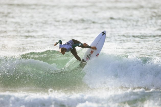 Kirra Pinkerton, Sydney Surf Pro 2022, Manly Beach, New South Wales, Austrália. Foto: WSL / Dunbar.