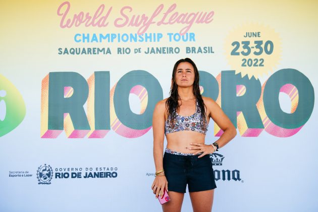 Johanne Defay, Rio Pro 2022, Itaúna, Saquarema (RJ). Foto: WSL / Thiago Diz.