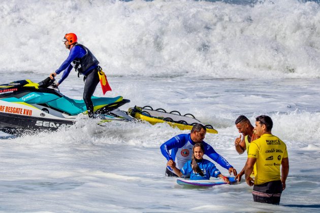 Surf Resgate, Maricá Surf Pro AM 2022, Jaconé, Maricá (RJ). Foto: Gleyson Silva.