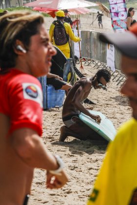 Pedro Bento e Gabriel Shallon, CBSurf Longboard Sup Wave, Praia de Intermares, Cabedelo (PB). Foto: Damangar / ANS.